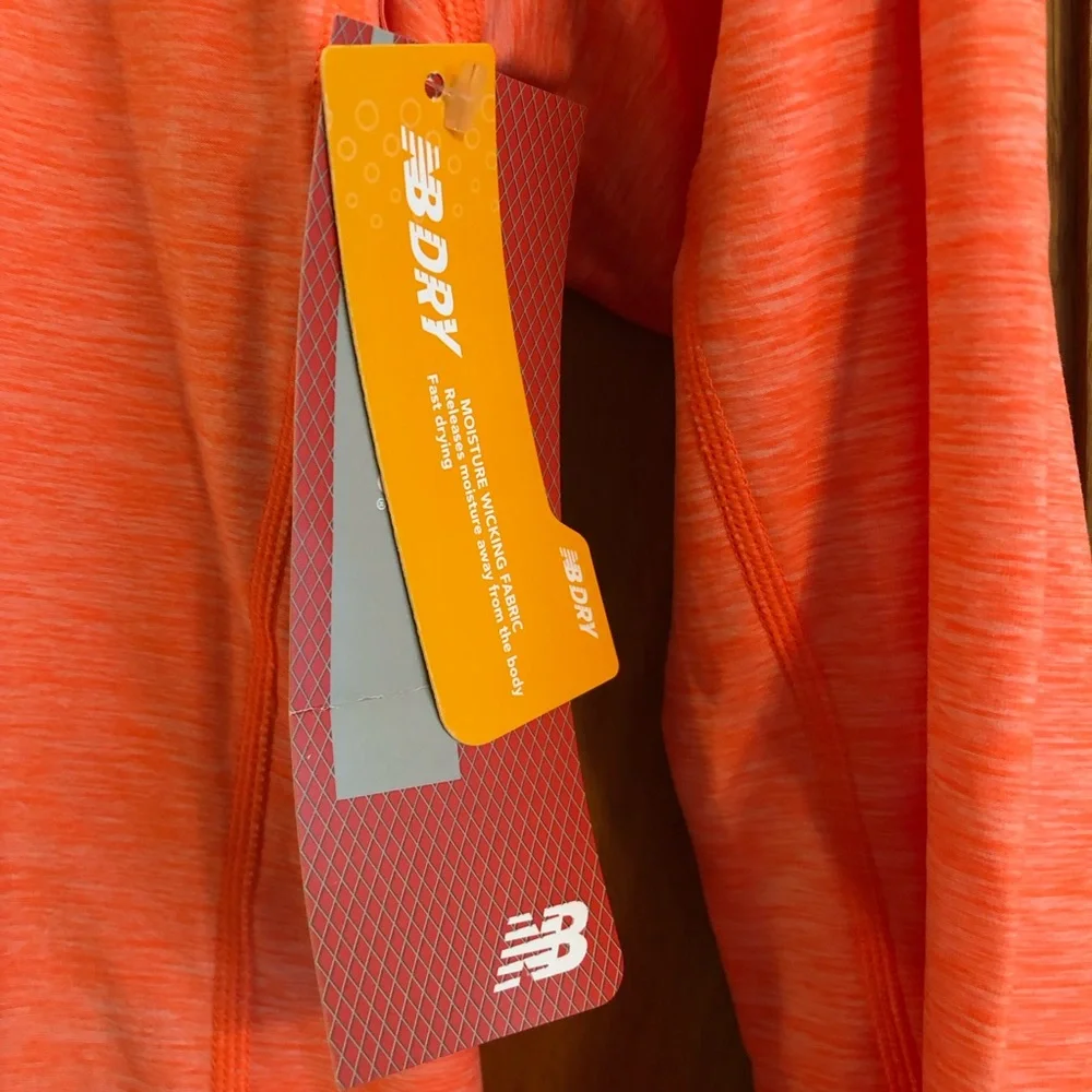 NWT New Balance Dry Accelerate Quarter Zip Pullover Performance Top Size M - Picture 6 of 12